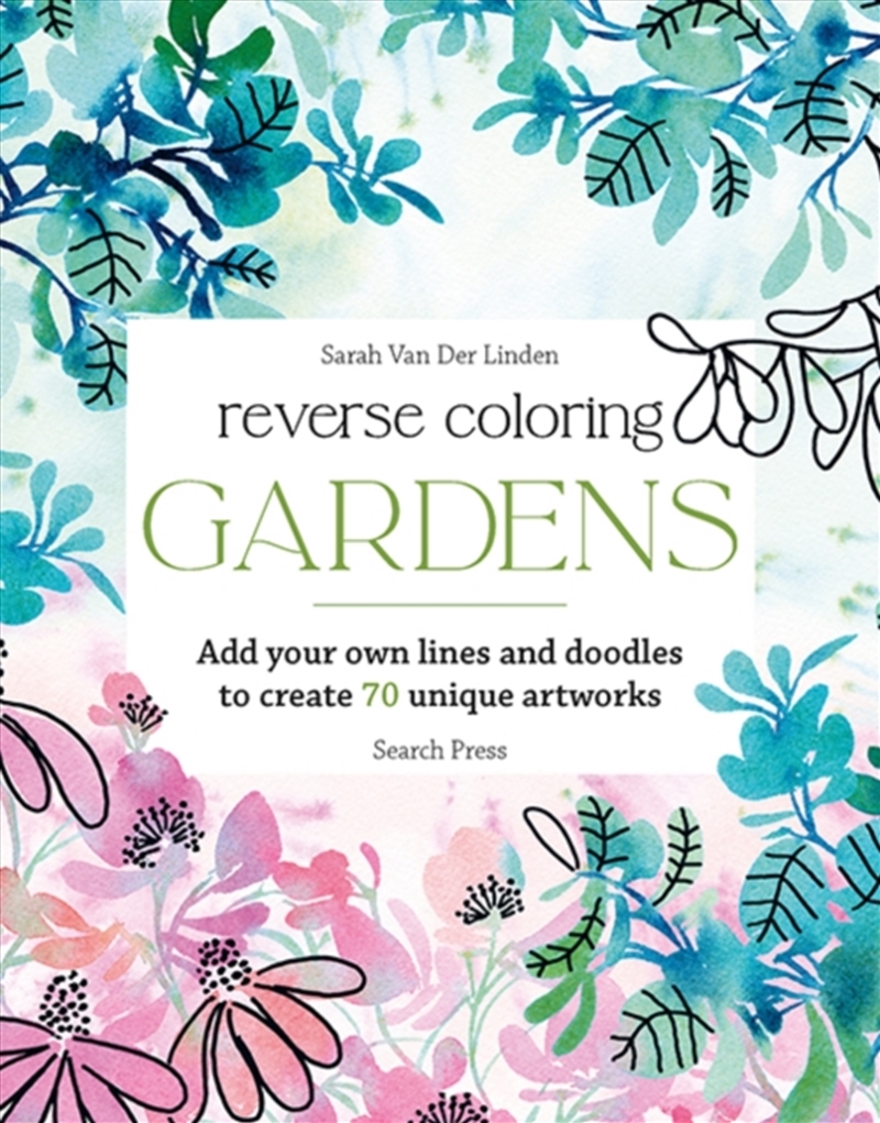 Reverse Colouring Gardens/Product Detail/Adults Colouring