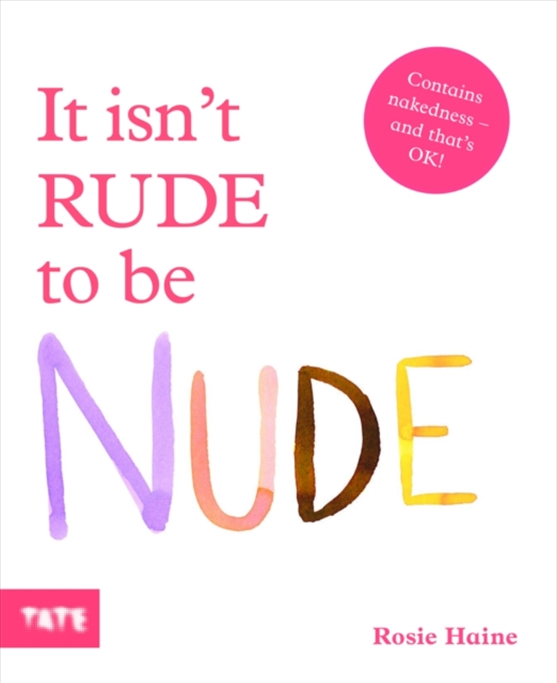 It Isn't Rude to Be Nude/Product Detail/Early Childhood Fiction Books