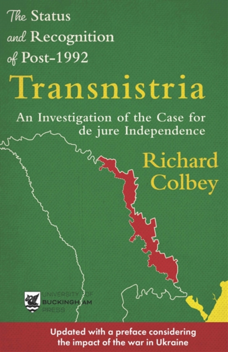 The Status and Recognition of Post-1992 Transnistria/Product Detail/Politics & Government