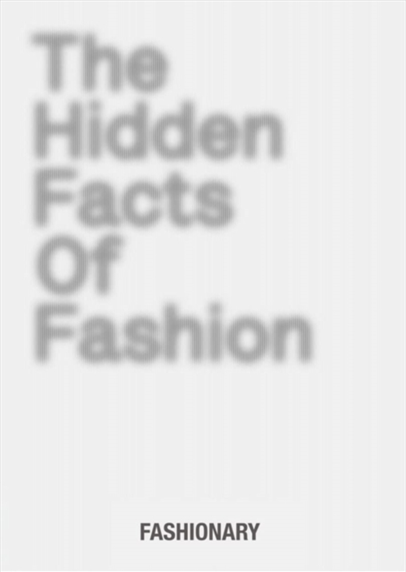 Hidden Facts of Fashion/Product Detail/Fashion & Style Guides