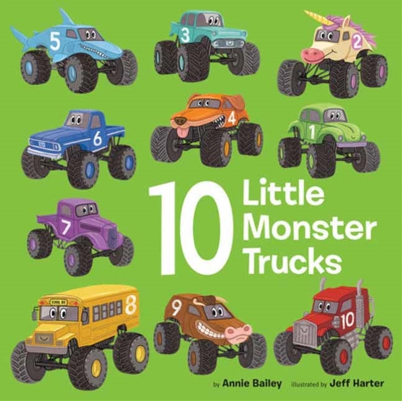 10 Little Monster Trucks/Product Detail/Early Childhood Fiction Books