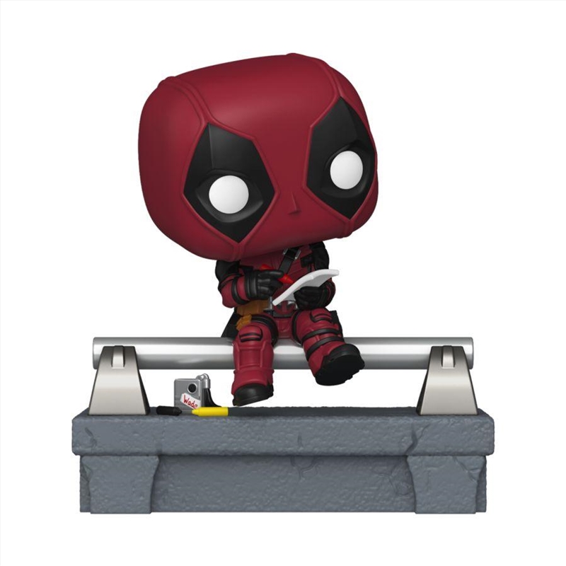 Deadpool - Deadpool on Bridge Pop! Deluxe/Product Detail/Deluxe Funko Pop Vinyl
