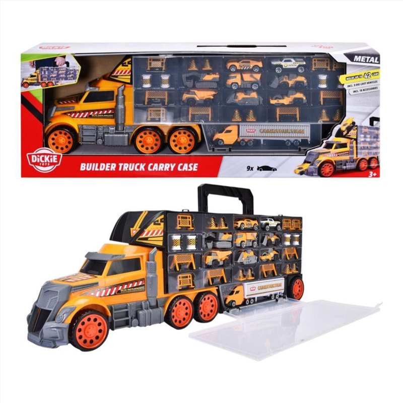 Dickie Toys - Builder Truck Carry Case/Product Detail/Figurines