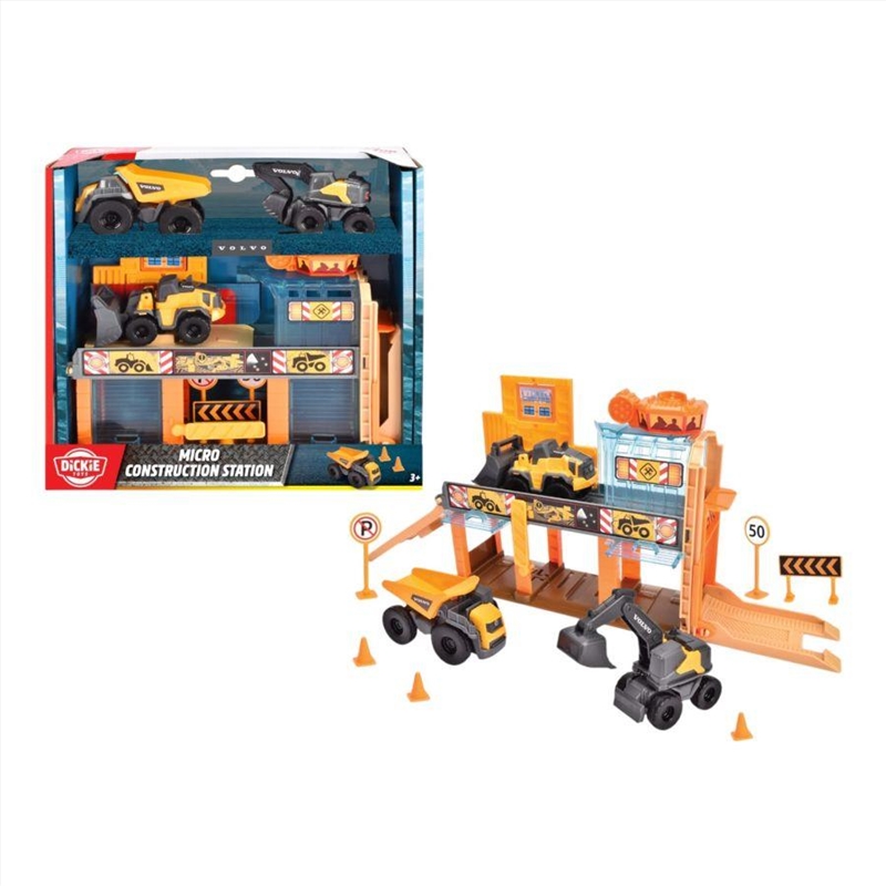 Dickie Toys - Micro Construction Station/Product Detail/Figurines