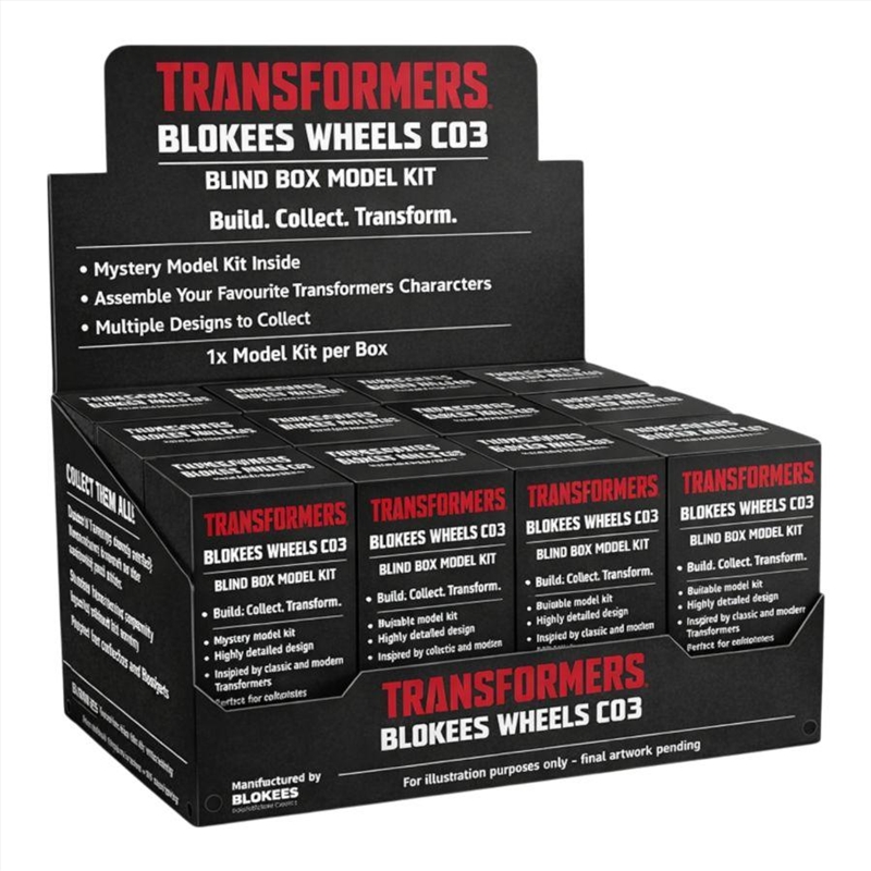 Transformers - Transformers Blokees Wheels C03 Blind Box Model Kit (Sent At Random)/Product Detail/Figurines