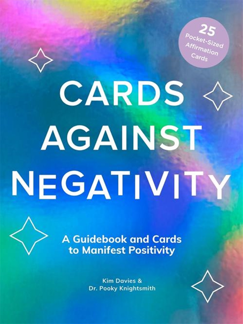 Cards Against Negativity Guidebook & Card Set/Product Detail/Self Help & Personal Development
