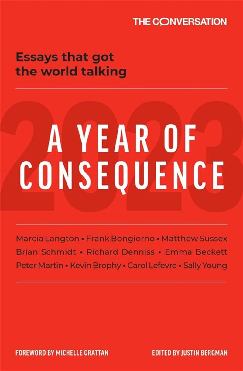 2023: A Year of Consequence/Product Detail/Literature & Poetry