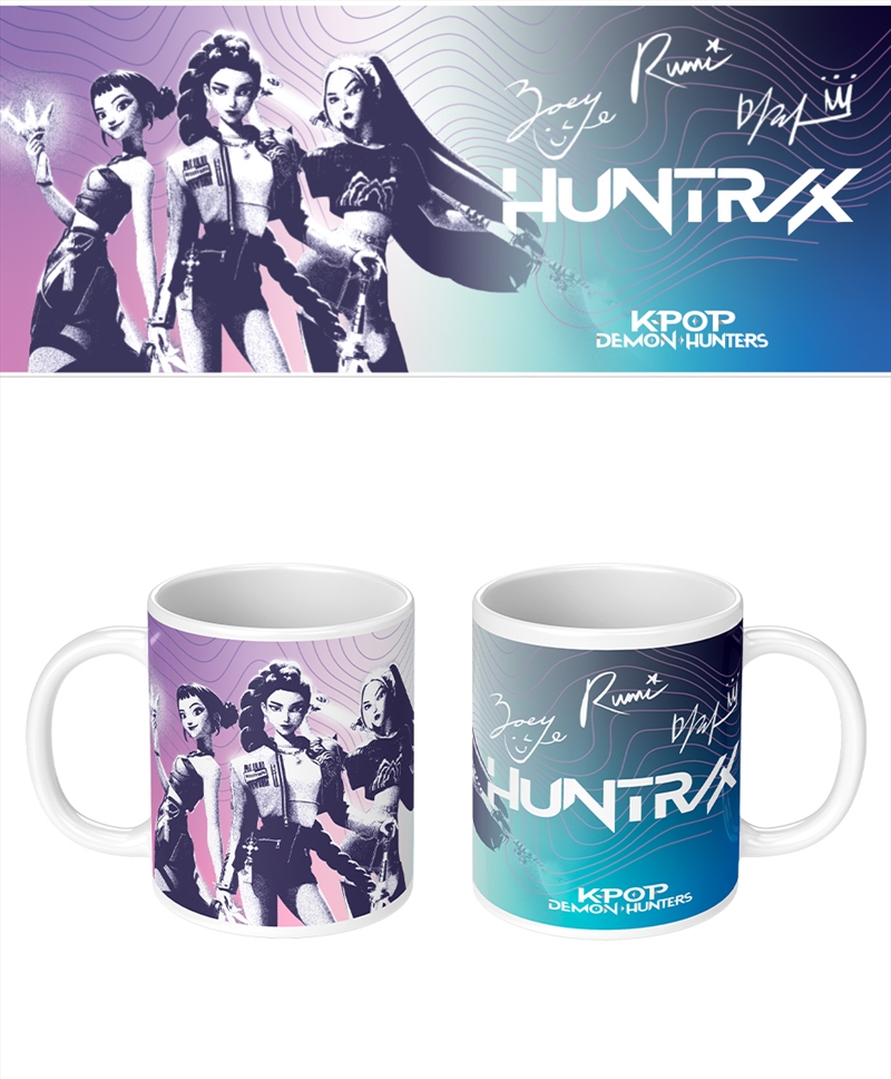 KPOP Demon Hunters - Huntrix - White Mug/Product Detail/Mugs
