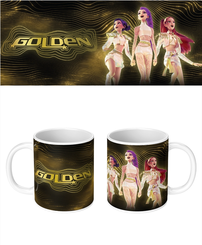 KPOP Demon Hunters - Golden - White Mug/Product Detail/Mugs