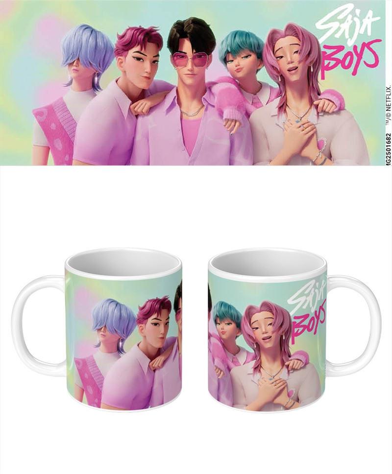 KPOP Demon Hunters - Saja Boys - White Mug/Product Detail/Mugs