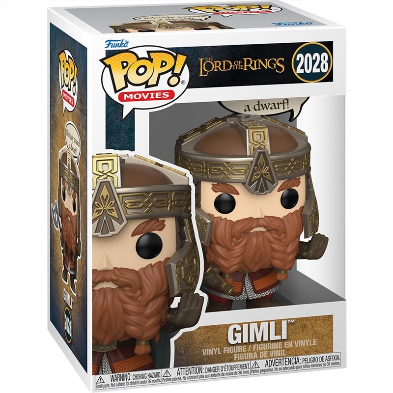 Lord of the Rings - Gimli Pop! Sayings/Product Detail/Movies
