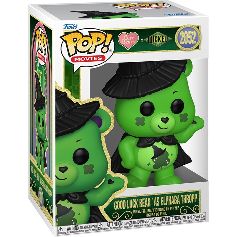 Wicked x Care Bears - Good Luck Bear as Elphaba Thropp Pop! Vinyl/Product Detail/Movies