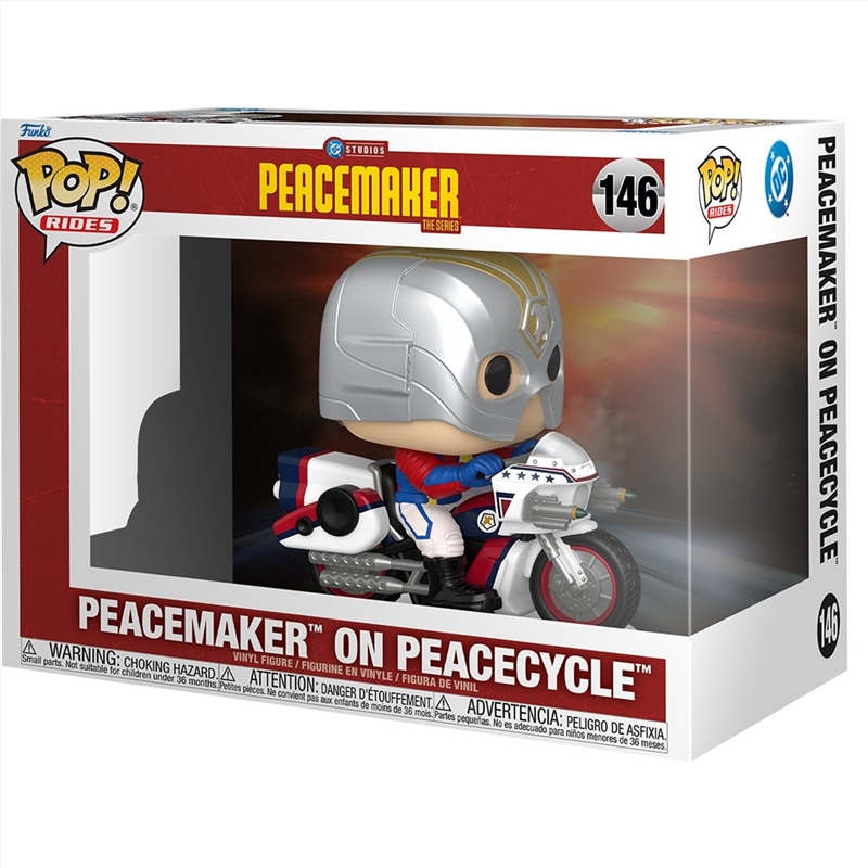 Peacemaker - Peacemaker Dopplegander on Motorbike Pop! Ride/Product Detail/Pop Vinyl Rides
