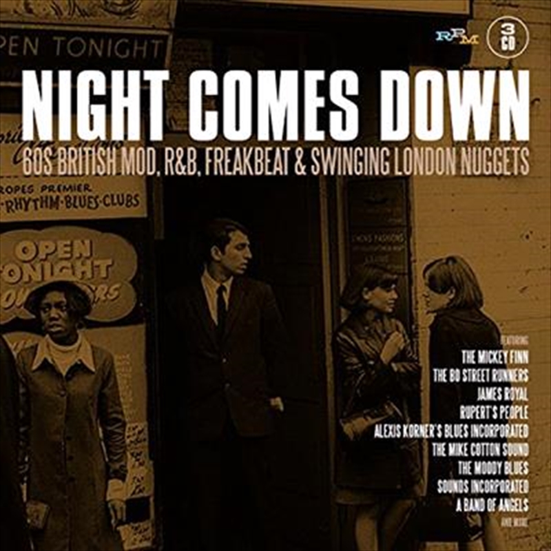 Night Comes Down: 60s British MOD, R&B, Freakbeat & Swinging London Nuggets/Product Detail/R&B