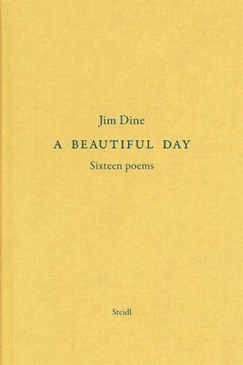 Jim Dine: A Beautiful Day/Product Detail/Reading