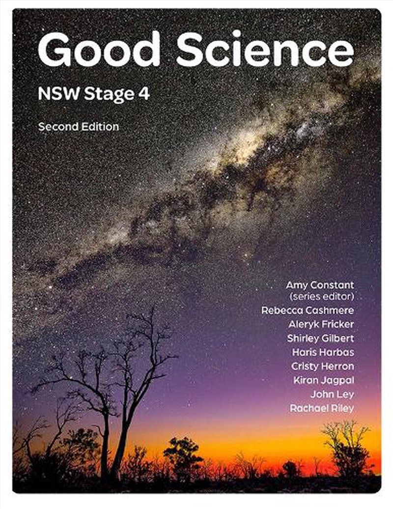Good Science NSW Stage 4 2e Student Book + Digital/Product Detail/Science