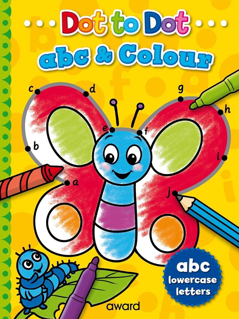 Dot to Dot ABC and Colour: Lowercase Letters/Product Detail/Childrens