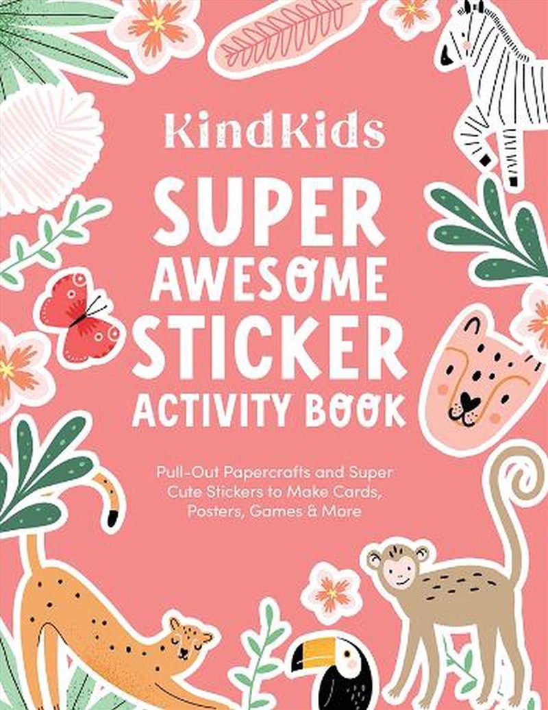 KindKids Super Awesome Sticker Activity Book/Product Detail/Kids Activity Books
