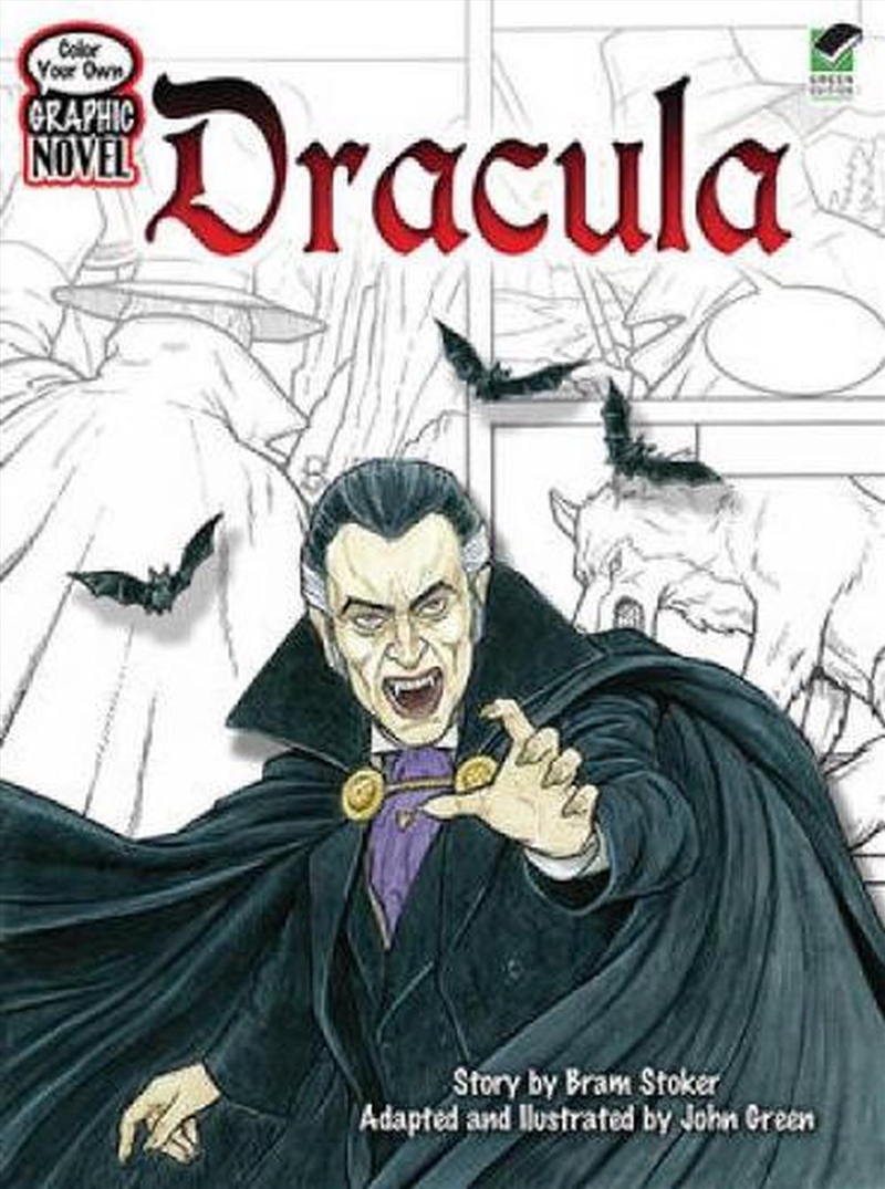 Color Your Own Graphic Novel DRACULA/Product Detail/Graphic Novels