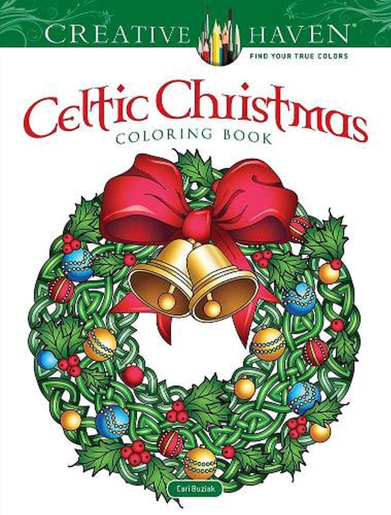 Creative Haven Celtic Christmas Coloring Book/Product Detail/Adults Colouring