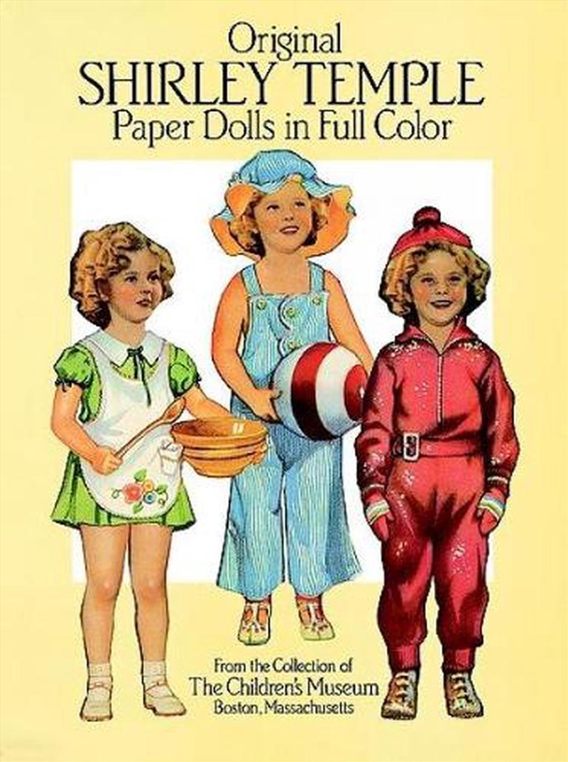 Original Shirley Temple Paper Dolls/Product Detail/Kids Activity Books