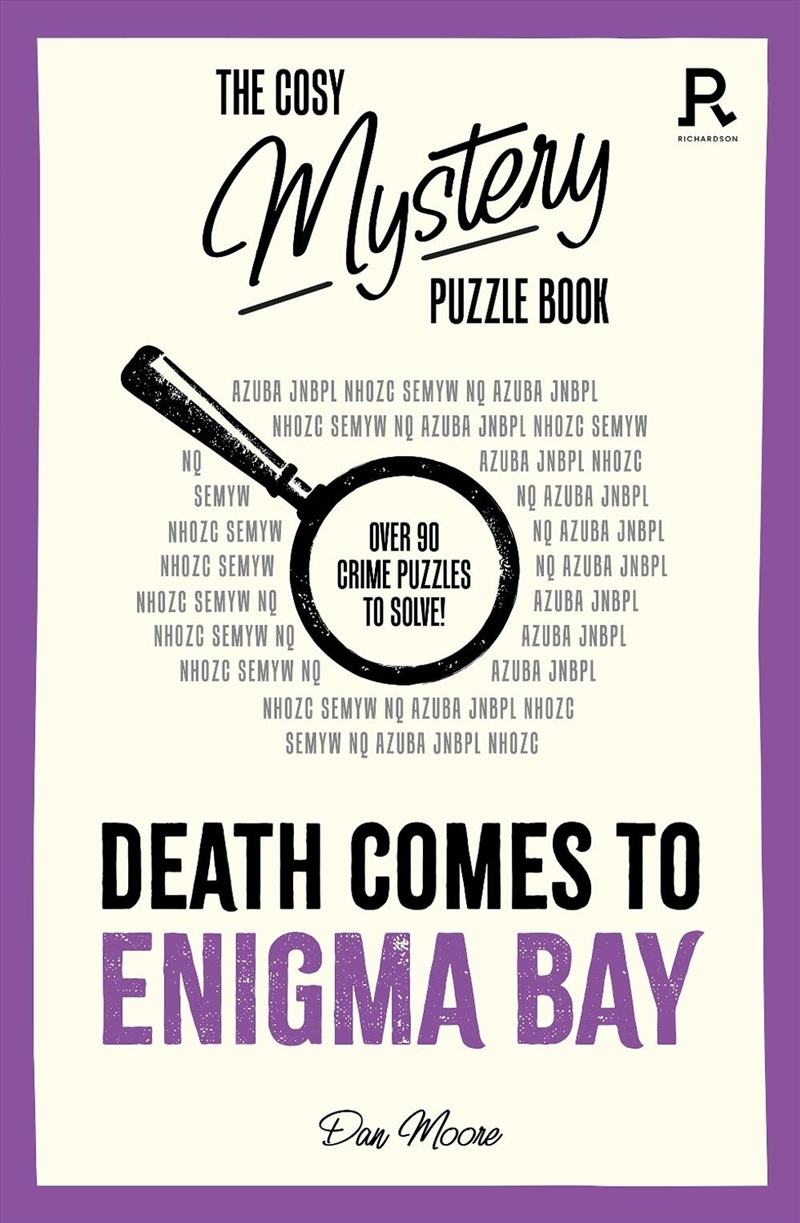 Cosy Mystery Puzzle Book - Death Comes To Enigma Bay/Product Detail/Adults Activity Books