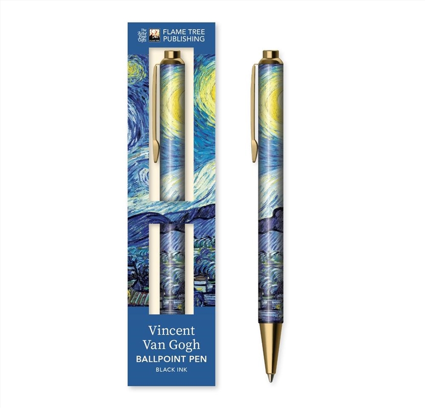 Boxed Decorative Ballpoint Pen #05: Vincent van Gogh, The Starry Night/Product Detail/Stationery