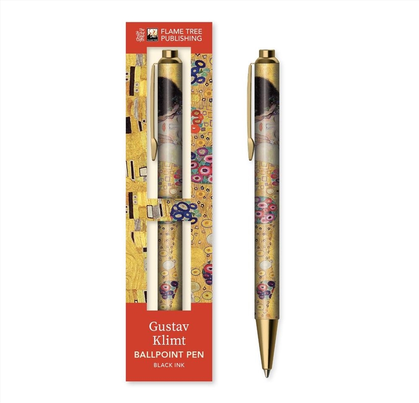Boxed Decorative Ballpoint Pen #06: Gustav Klimt, The Kiss/Product Detail/Stationery