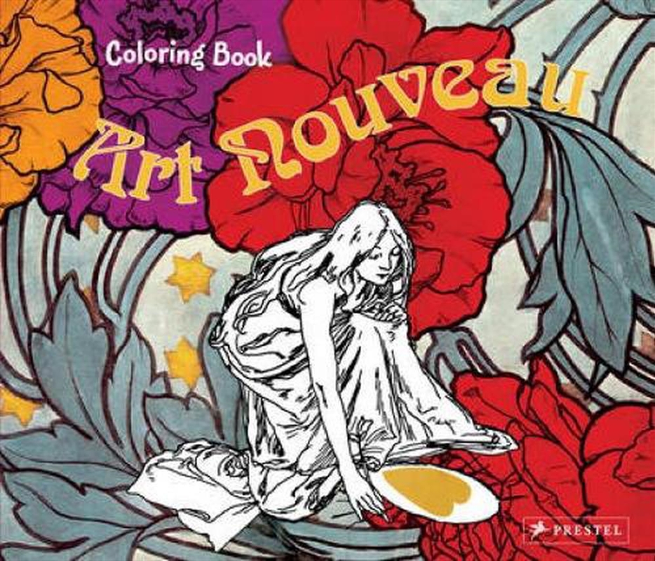 Art Nouveau: Coloring Book/Product Detail/Kids Colouring