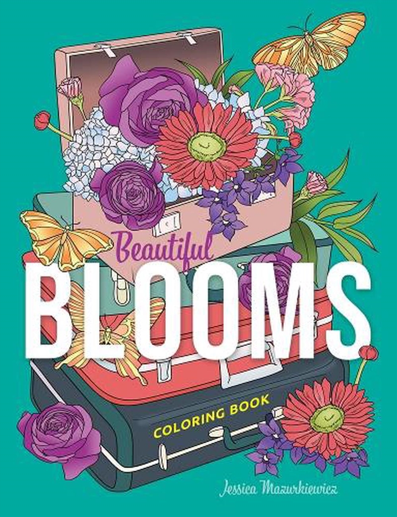 Beautiful Blooms Coloring Book/Product Detail/Adults Colouring