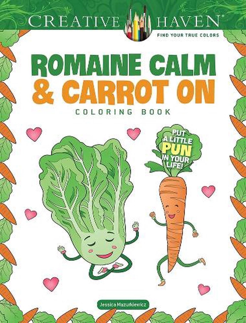 Creative Haven Romaine Calm & Carrot On Coloring Book/Product Detail/Kids Activity Books