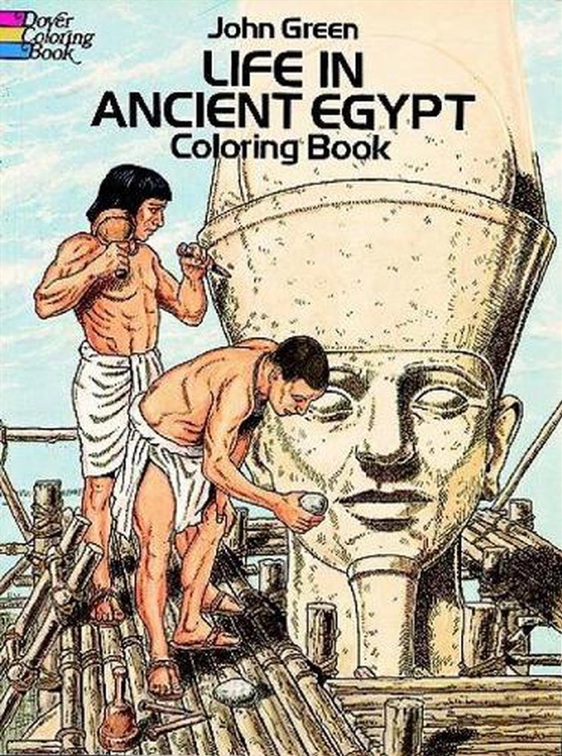 Life in Ancient Egypt Coloring Book/Product Detail/Kids Colouring