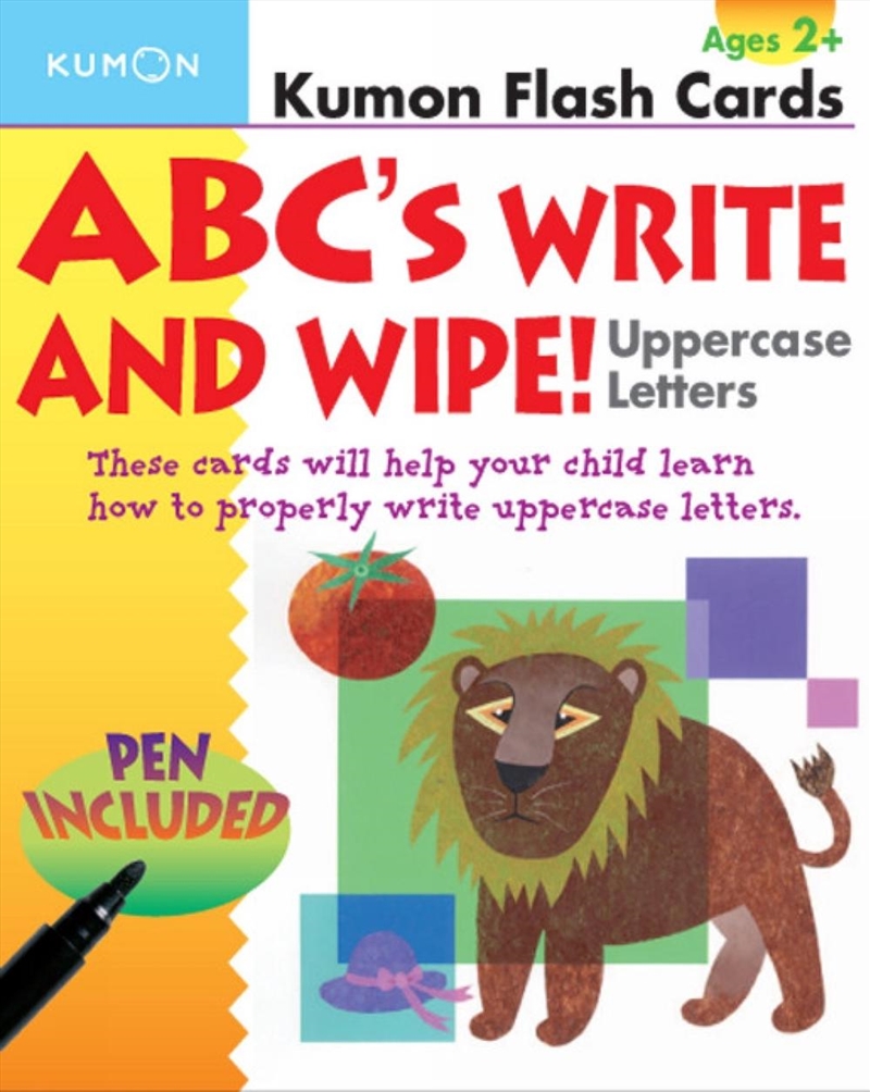 ABC's Write and Wipe Uppercase Letters/Product Detail/Children