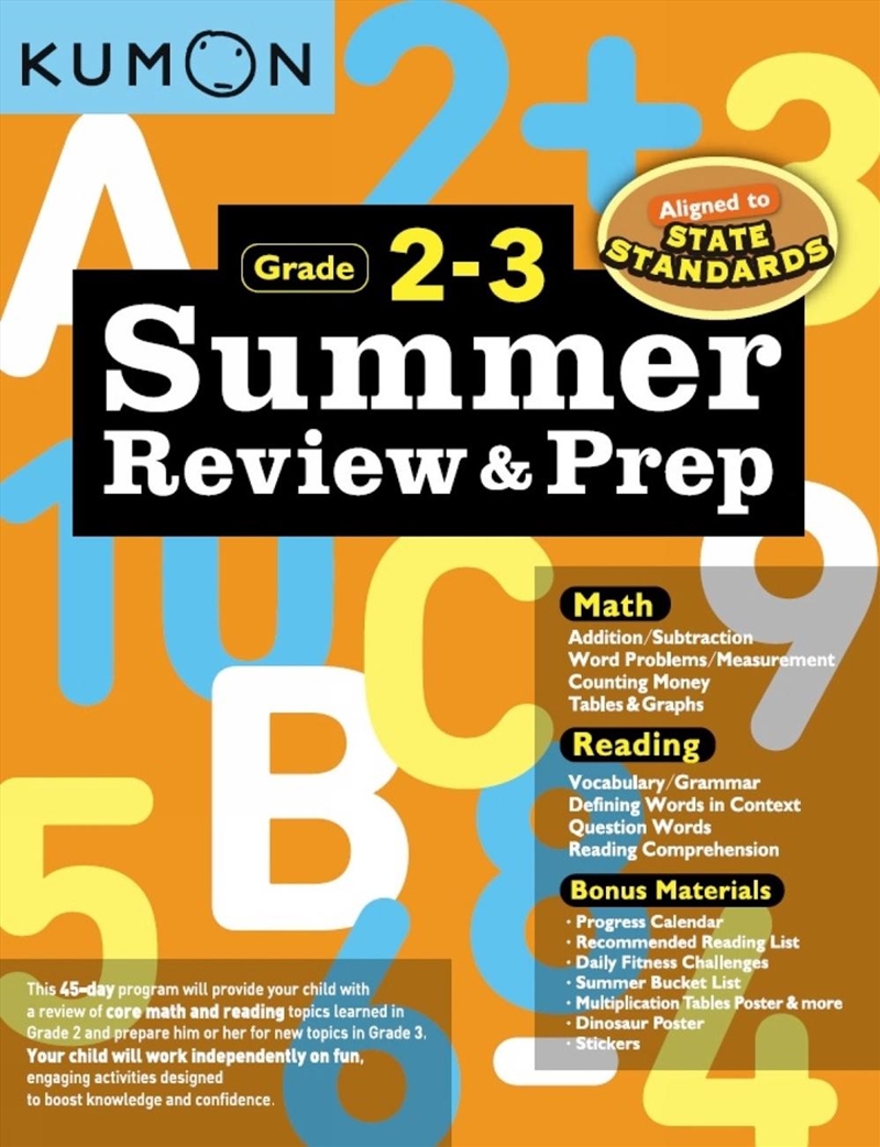 Summer Review & Prep: 2-3/Product Detail/Kids Activity Books