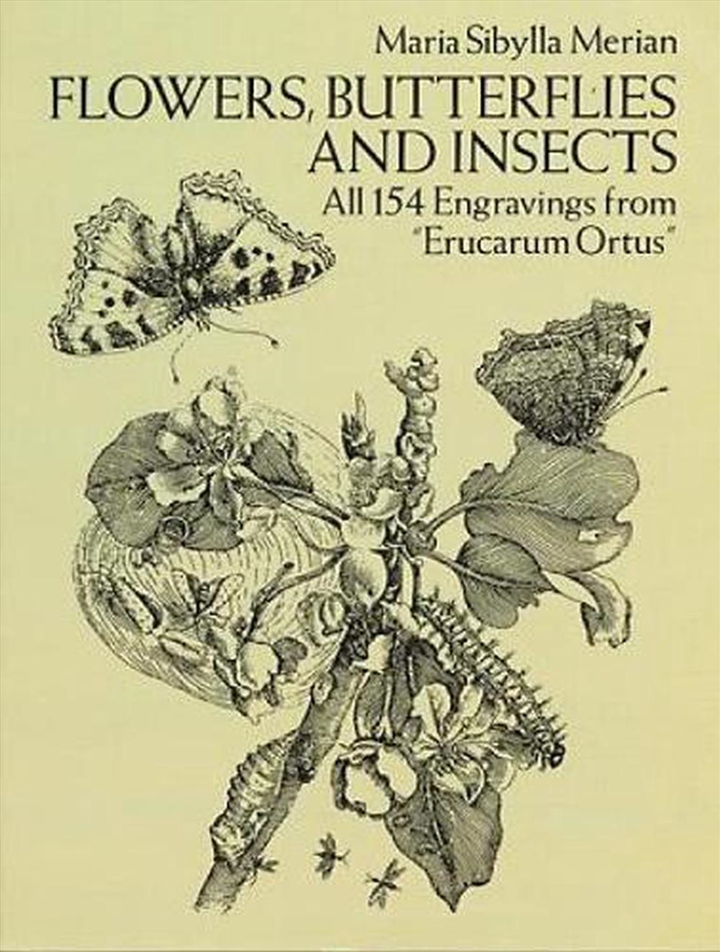 Flowers, Butterflies and Insects: All154 Engravings from "Erucarum Ortus"/Product Detail/Animals & Nature