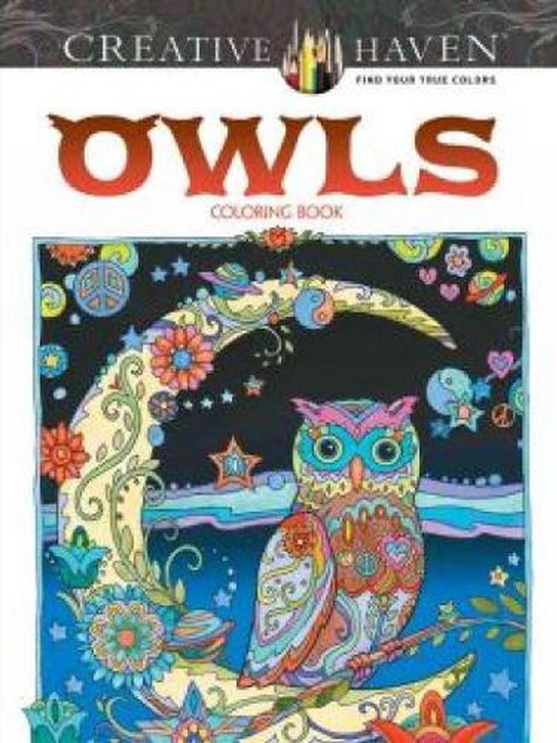 Creative Haven Owls Coloring Book/Product Detail/Adults Activity Books