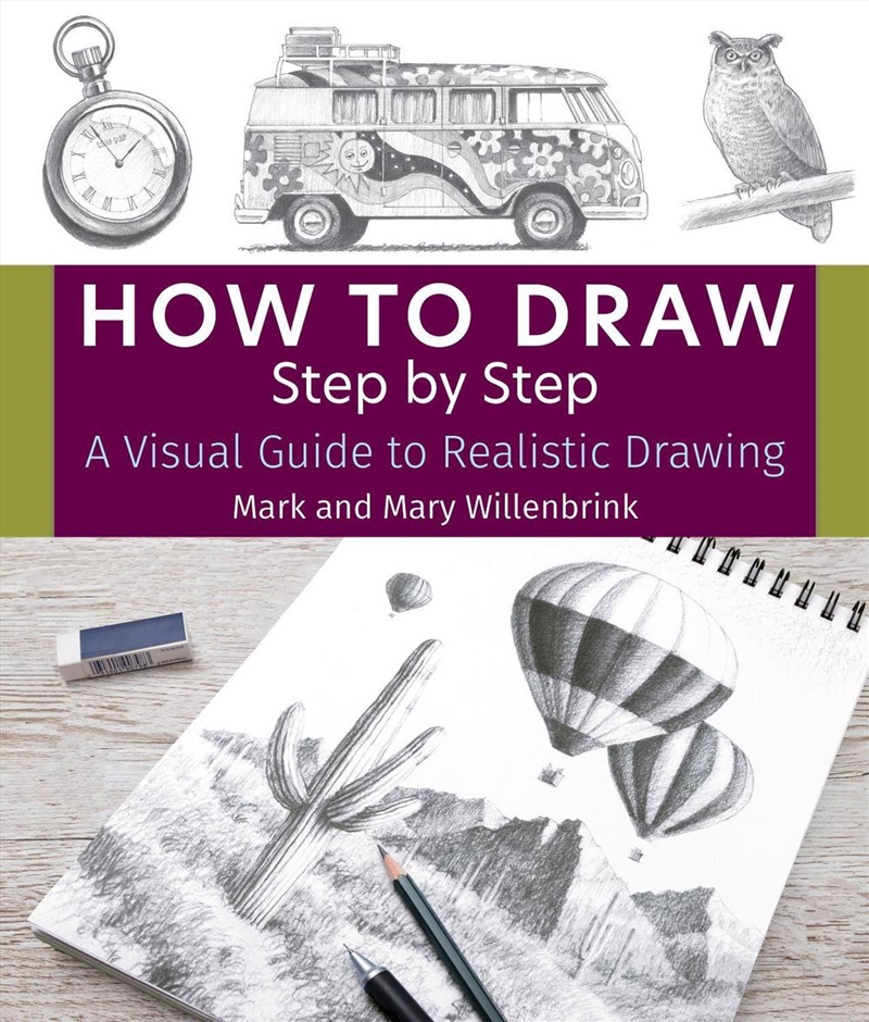 How to Draw Step by Step: A Visual Guide to Realistic Drawing/Product Detail/Art