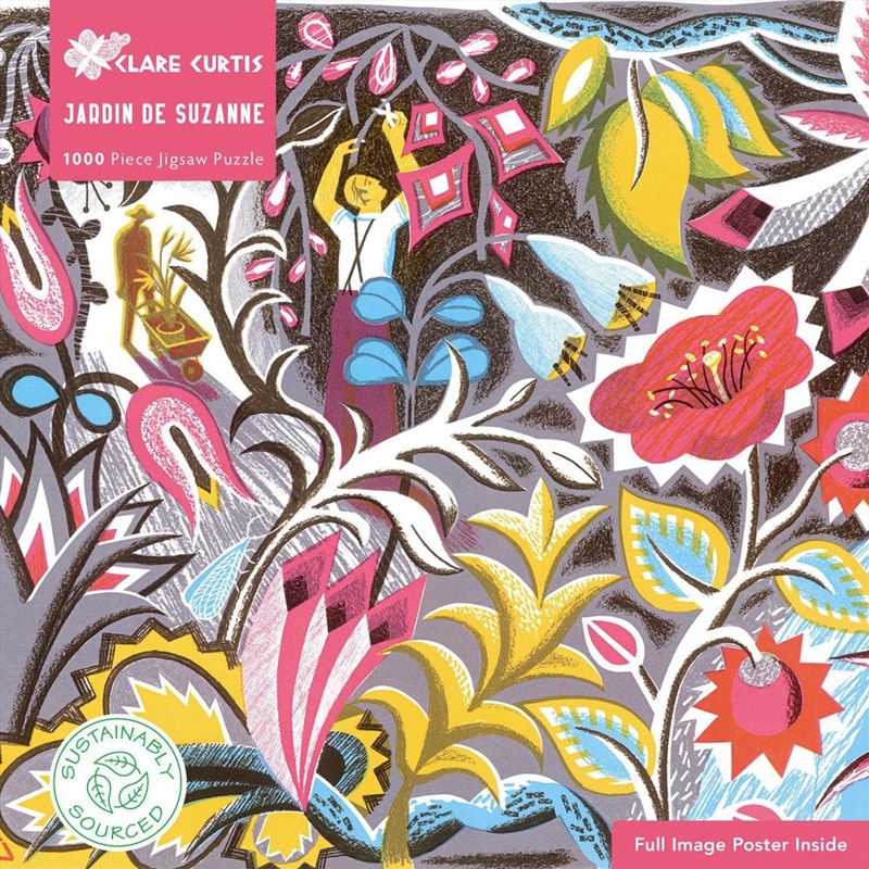 Sustainable Jigsaw: Clare Curtis; Jardin de Suzanne (1000-piece)/Product Detail/Jigsaw Puzzles