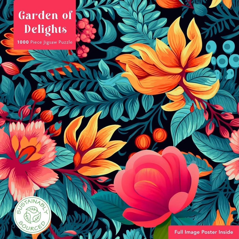Sustainable Jigsaw: Garden of Delights (1000-piece)/Product Detail/Jigsaw Puzzles