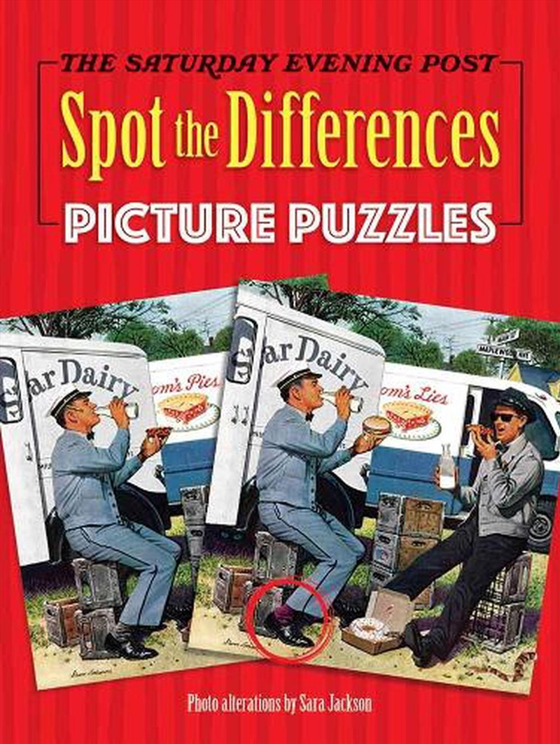Saturday Evening Post Spot the Difference Picture Puzzles/Product Detail/Adults Activity Books