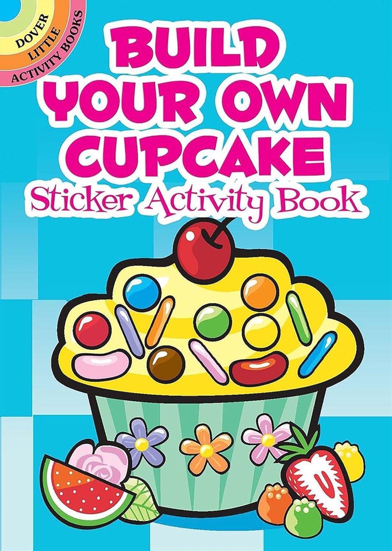 Build Your Own Cupcake Sticker Activity Book/Product Detail/Kids Activity Books