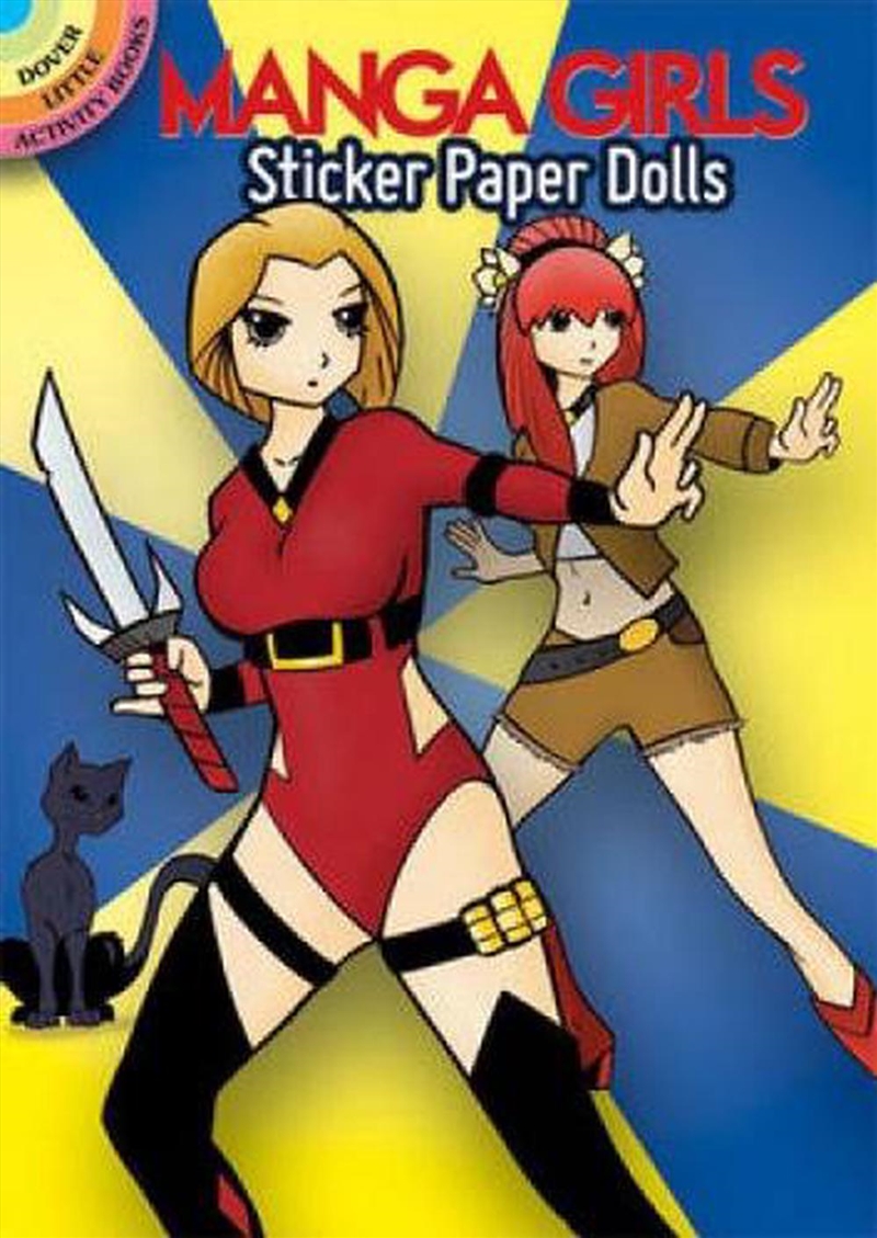 Manga Girls Sticker Paper Dolls/Product Detail/Kids Activity Books
