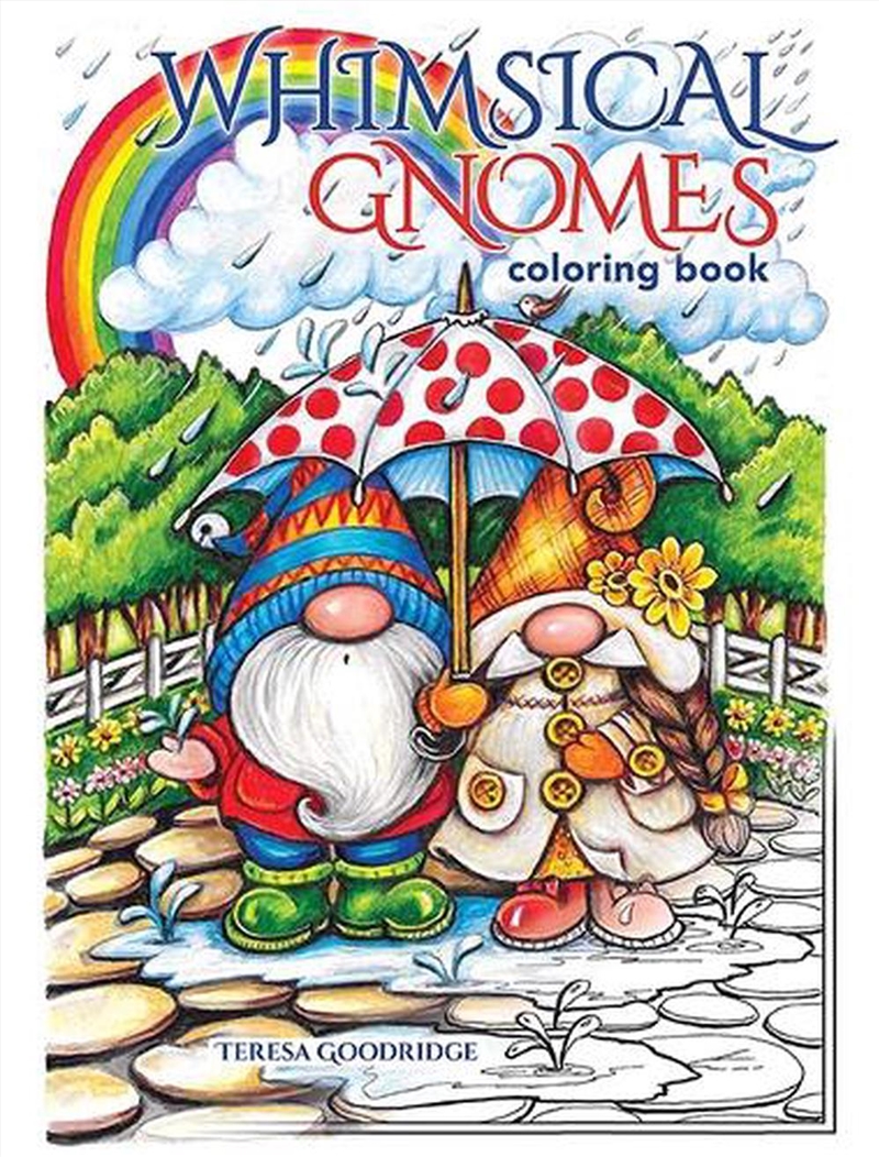 Whimsical Gnomes Coloring Book/Product Detail/Adults Colouring