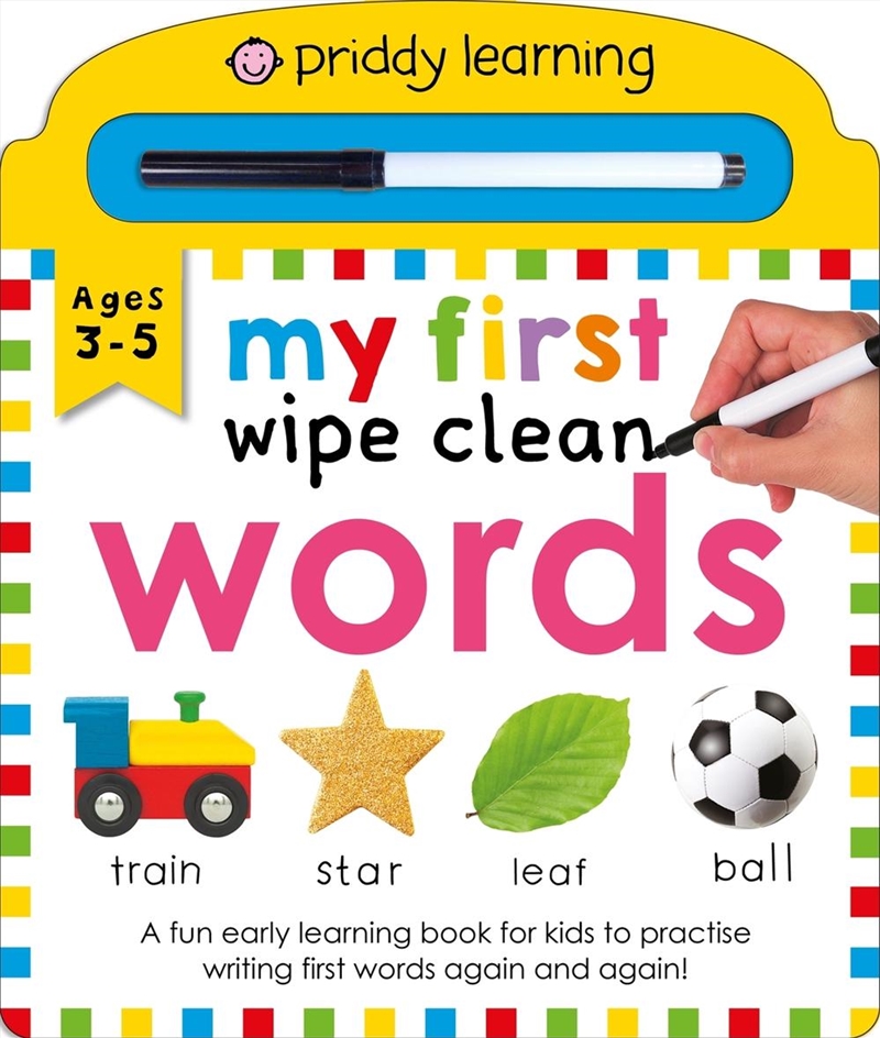 My First Wipe Clean: Words/Product Detail/Early Childhood Fiction Books