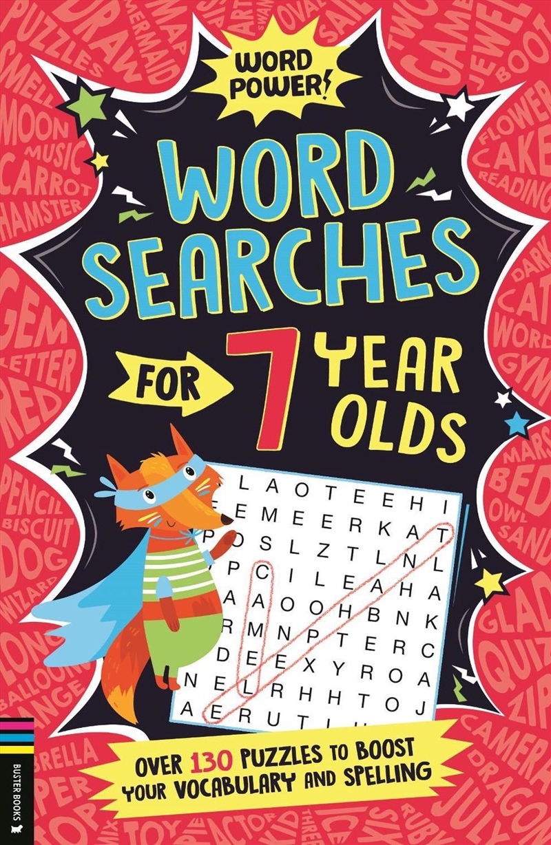 Wordsearches for 7 Year Olds/Product Detail/Kids Activity Books