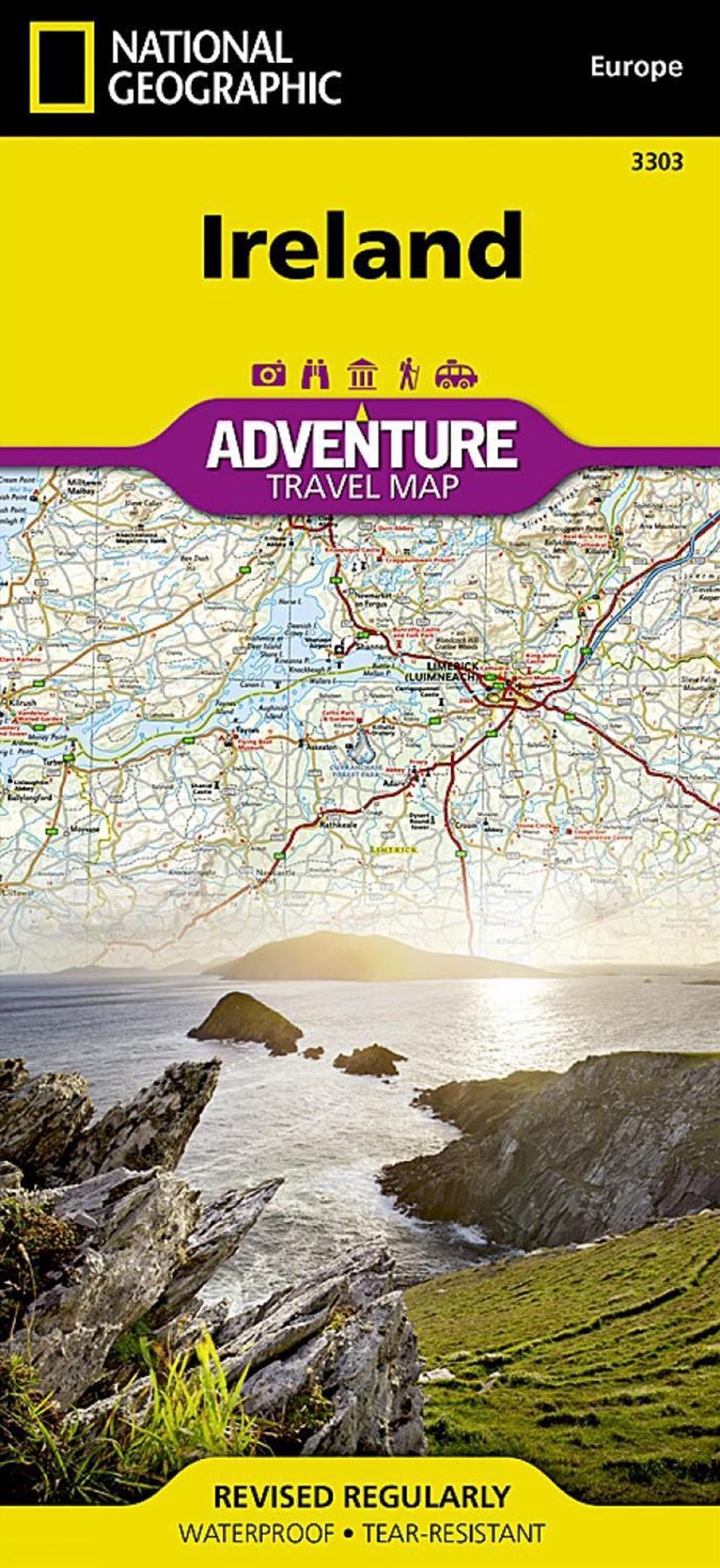 Ireland Adventure Map/Product Detail/Travel & Holidays