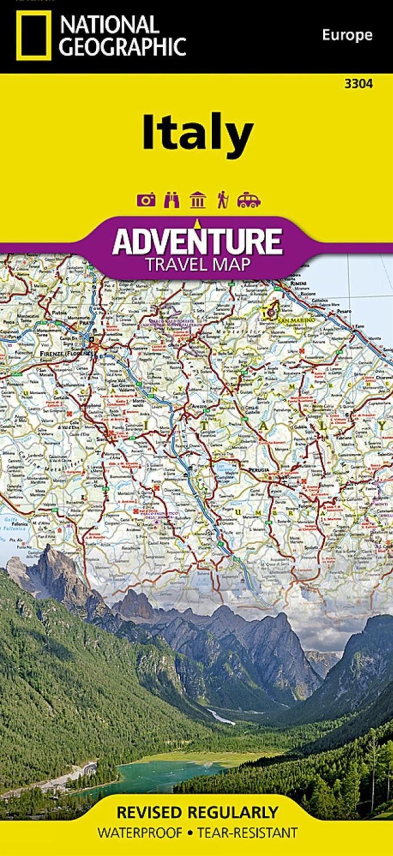 Italy Adventure Map/Product Detail/Travel & Holidays