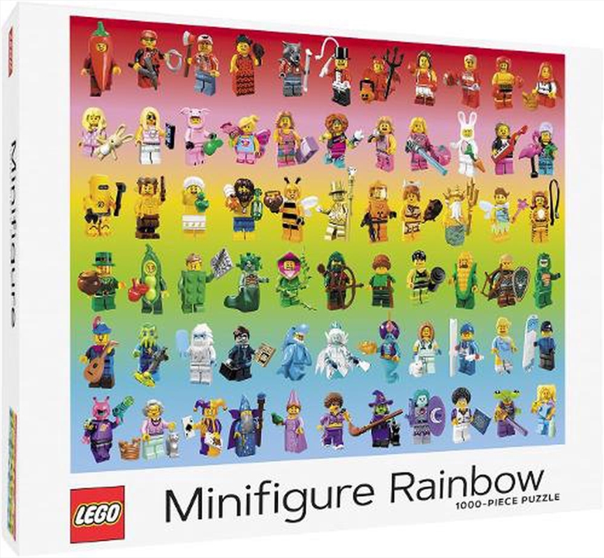LEGO Minifigure Rainbow 1000Piece Puzzle/Product Detail/Jigsaw Puzzles