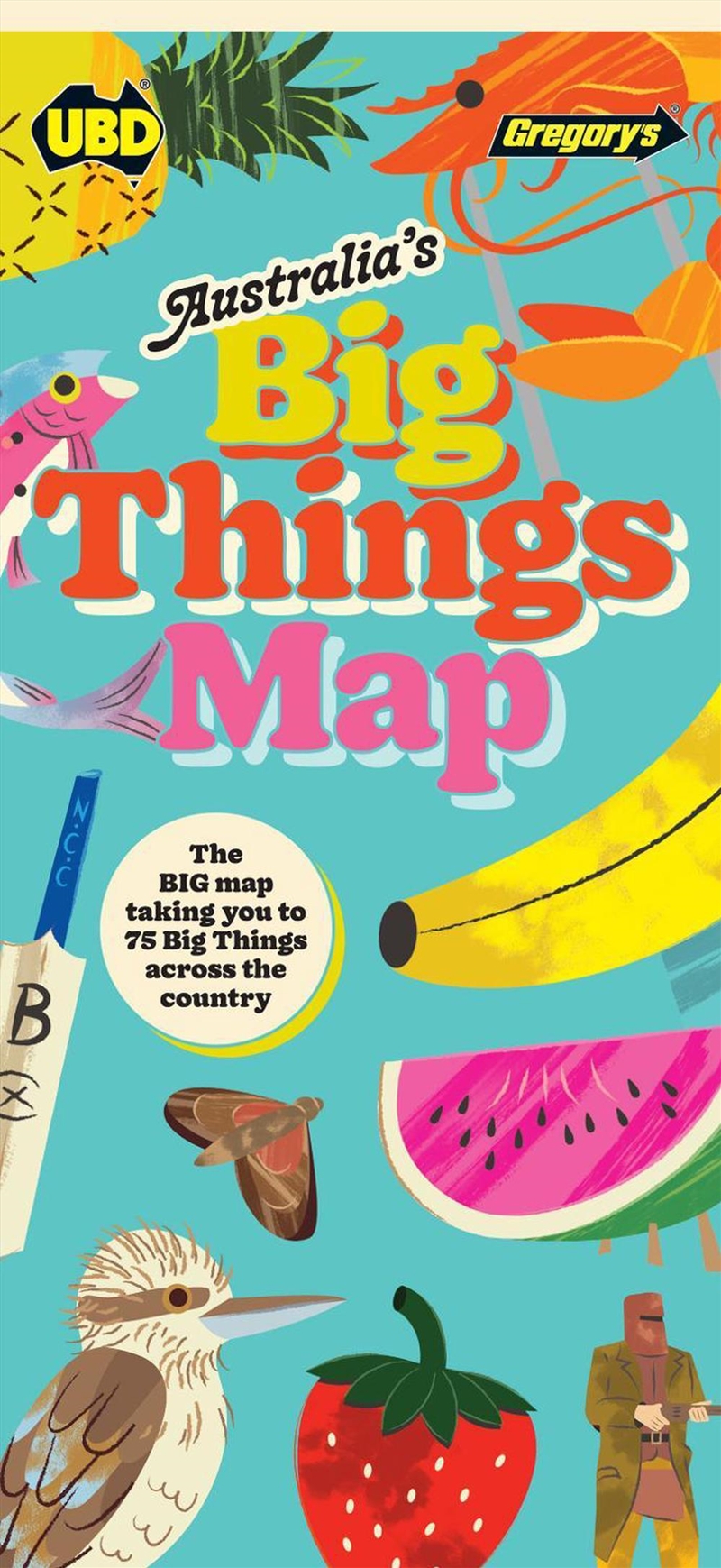 Australia's Big Things Map/Product Detail/Travel & Holidays