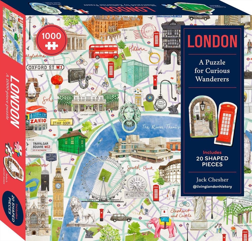 London: A Puzzle for Curious Wanderers/Product Detail/Jigsaw Puzzles